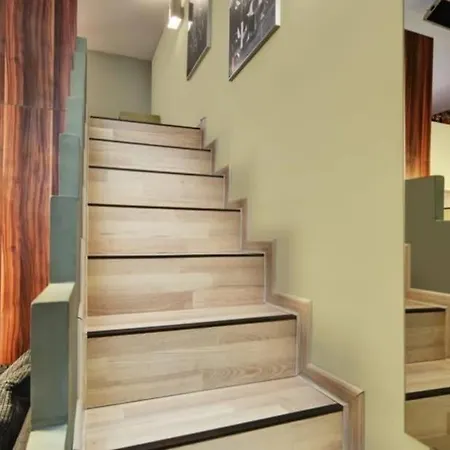 Cool Colors Flat Located In The Heart Of Buda