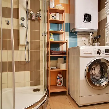 Cool Colors Flat Located In The Heart Of Buda 公寓 布达佩斯