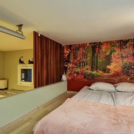 Cool Colors Flat Located In The Heart Of Buda Budapest